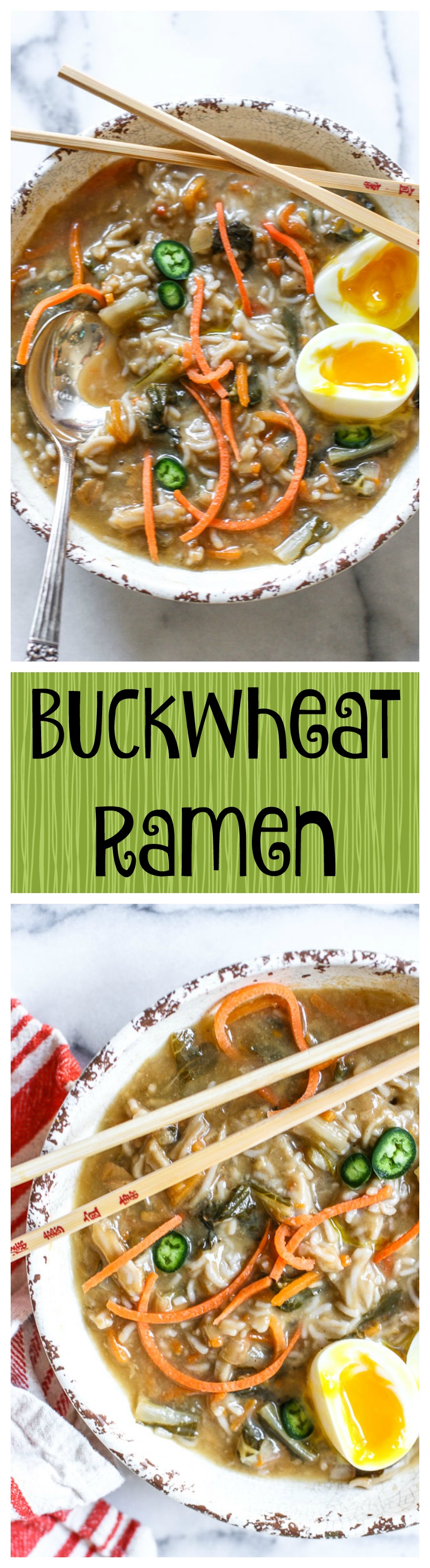 buckwheat ramen soup