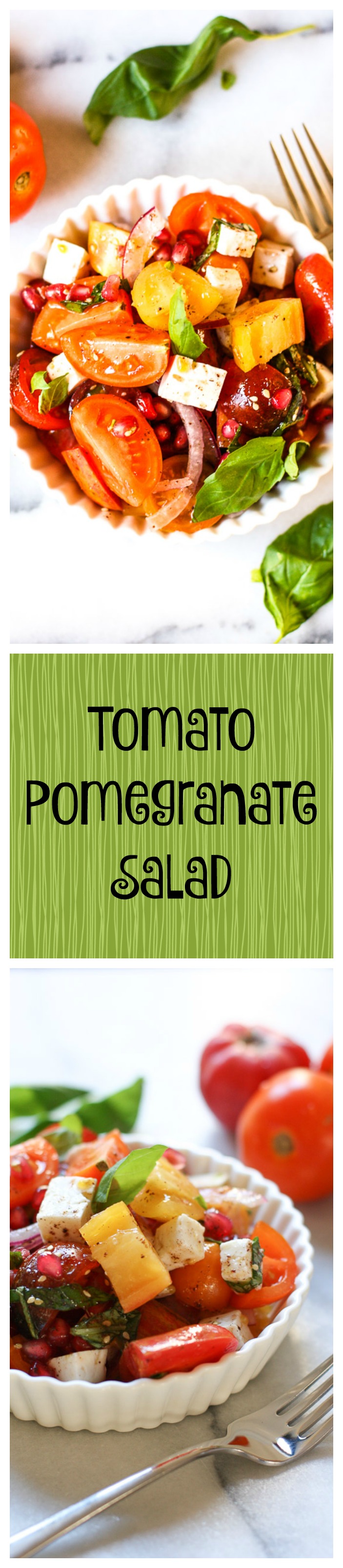 tomato pomegranate salad