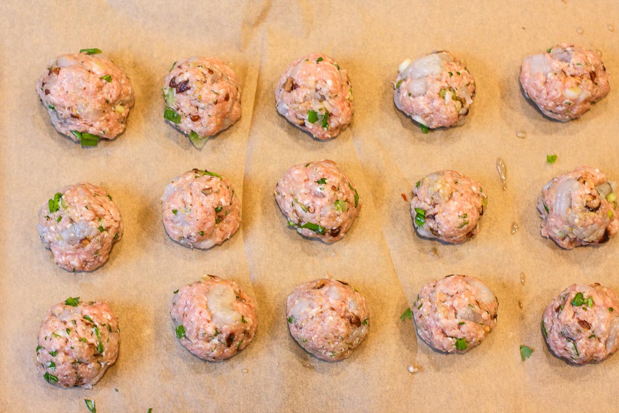dumpling meatballs