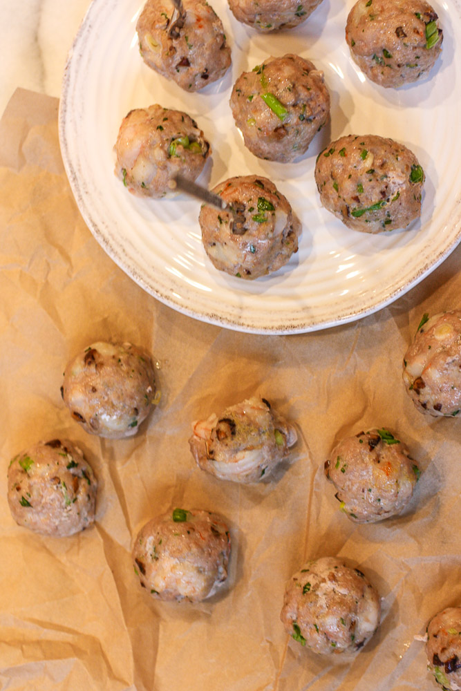 dumpling meatballs